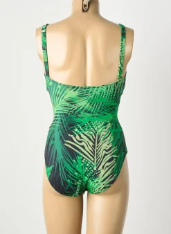 Maillot De Bain 1 Pièce Astrid Black Label Vert