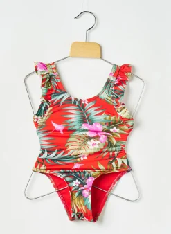 Maillot De Bain 1 Pièce Banana Moon Rouge