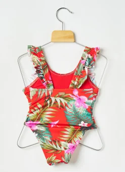 Maillot De Bain 1 Pièce Banana Moon Rouge