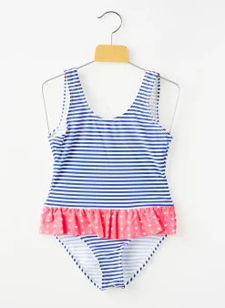 Maillot De Bain 1 Pièce Beachwear Bleu