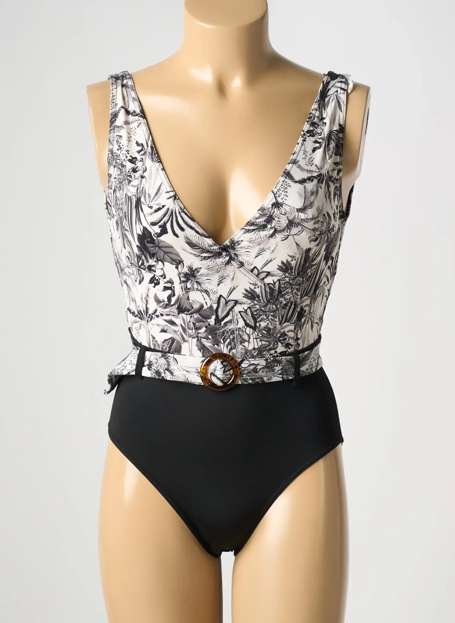 Maillot De Bain 1 Pièce Livia Noir