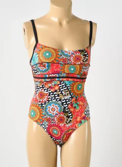 Maillot De Bain 1 Pièce Ocean Wear Orange