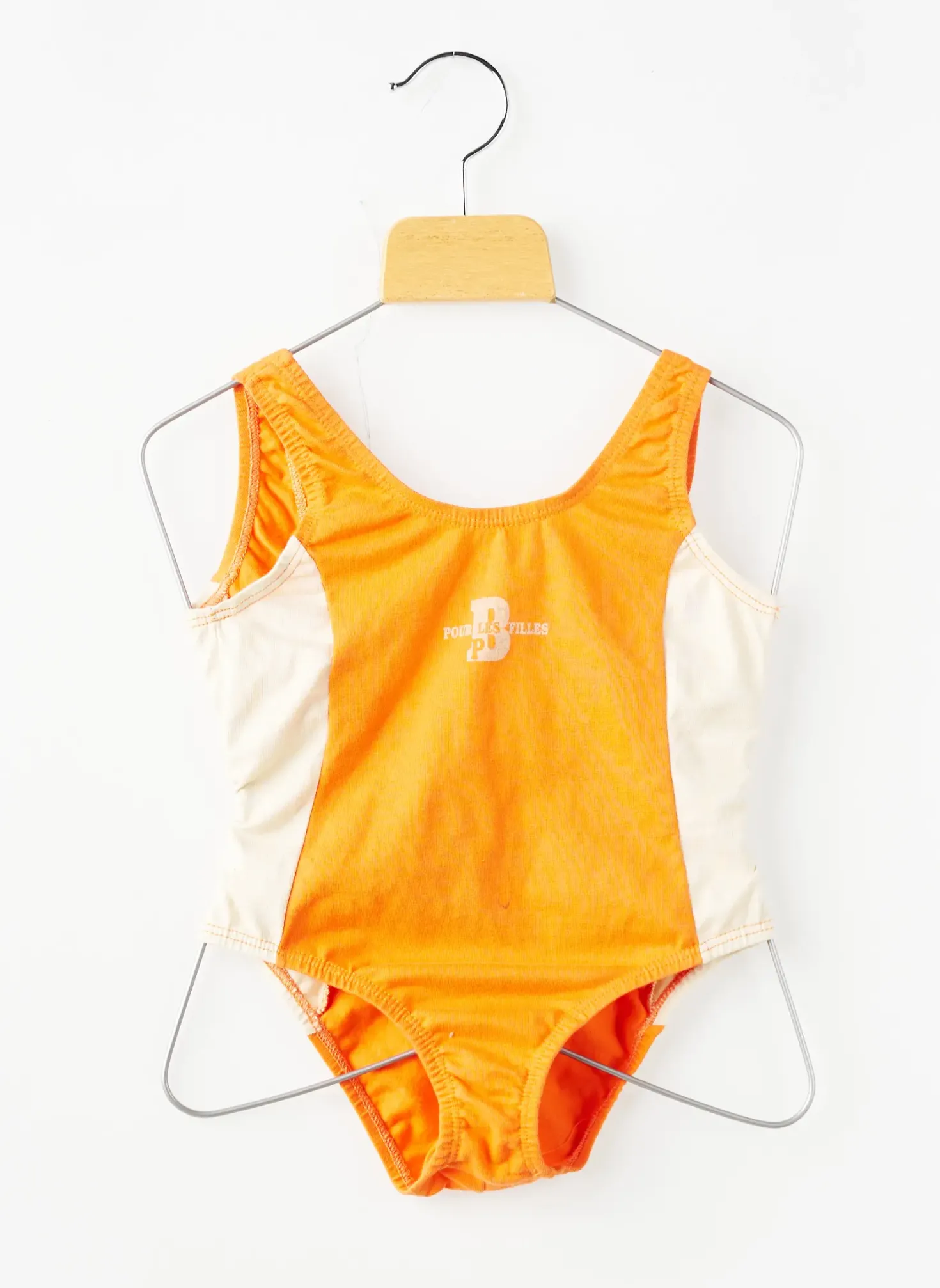 Maillot De Bain 1 Pièce Petit Bateau Orange