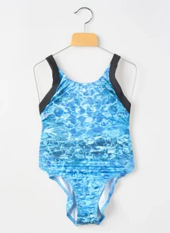 Maillot De Bain 1 Pièce Princesse Ilou Bleu