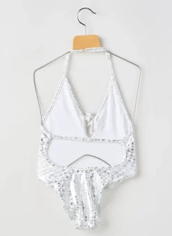 Maillot De Bain 1 Pièce Princesse Ilou Argent