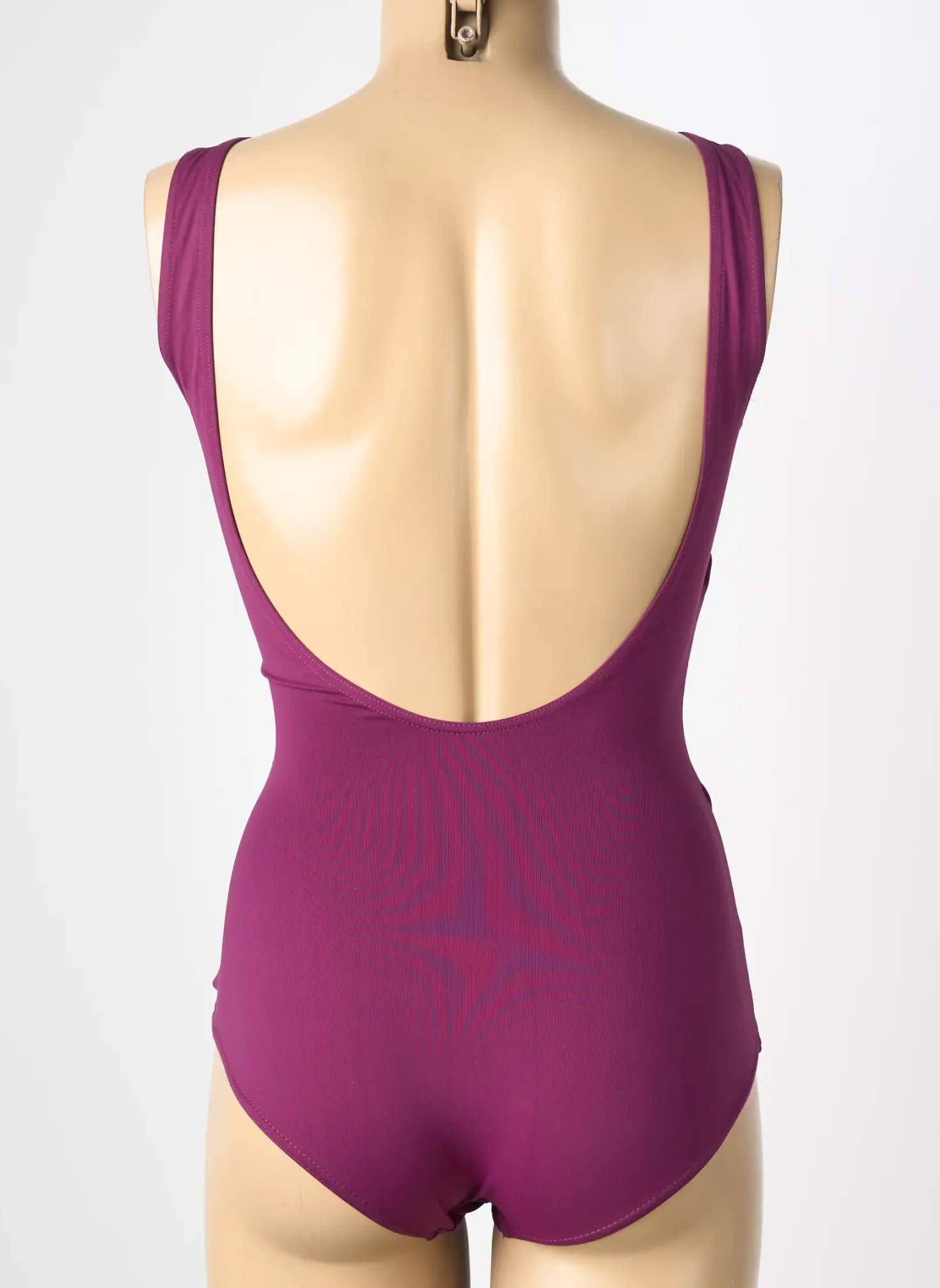 Maillot De Bain 1 Pièce Reglisse Violet Haut Soutien-gorge Balconnet