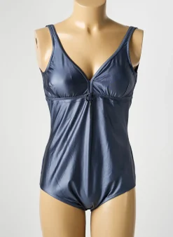 Maillot De Bain 1 Pièce Rose Pomme Gris