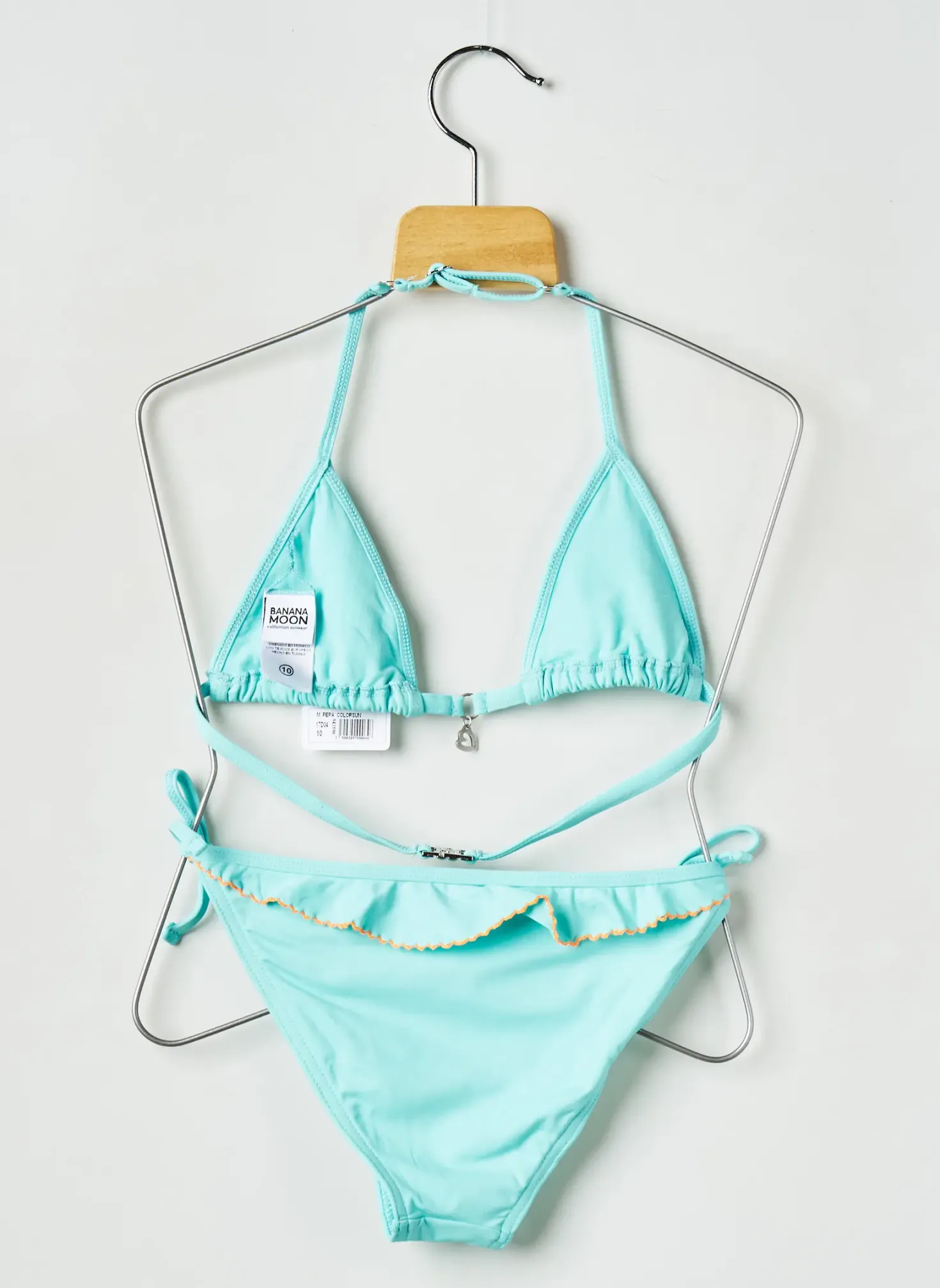 Maillot De Bain 2 Pièces Banana Moon Bleu
