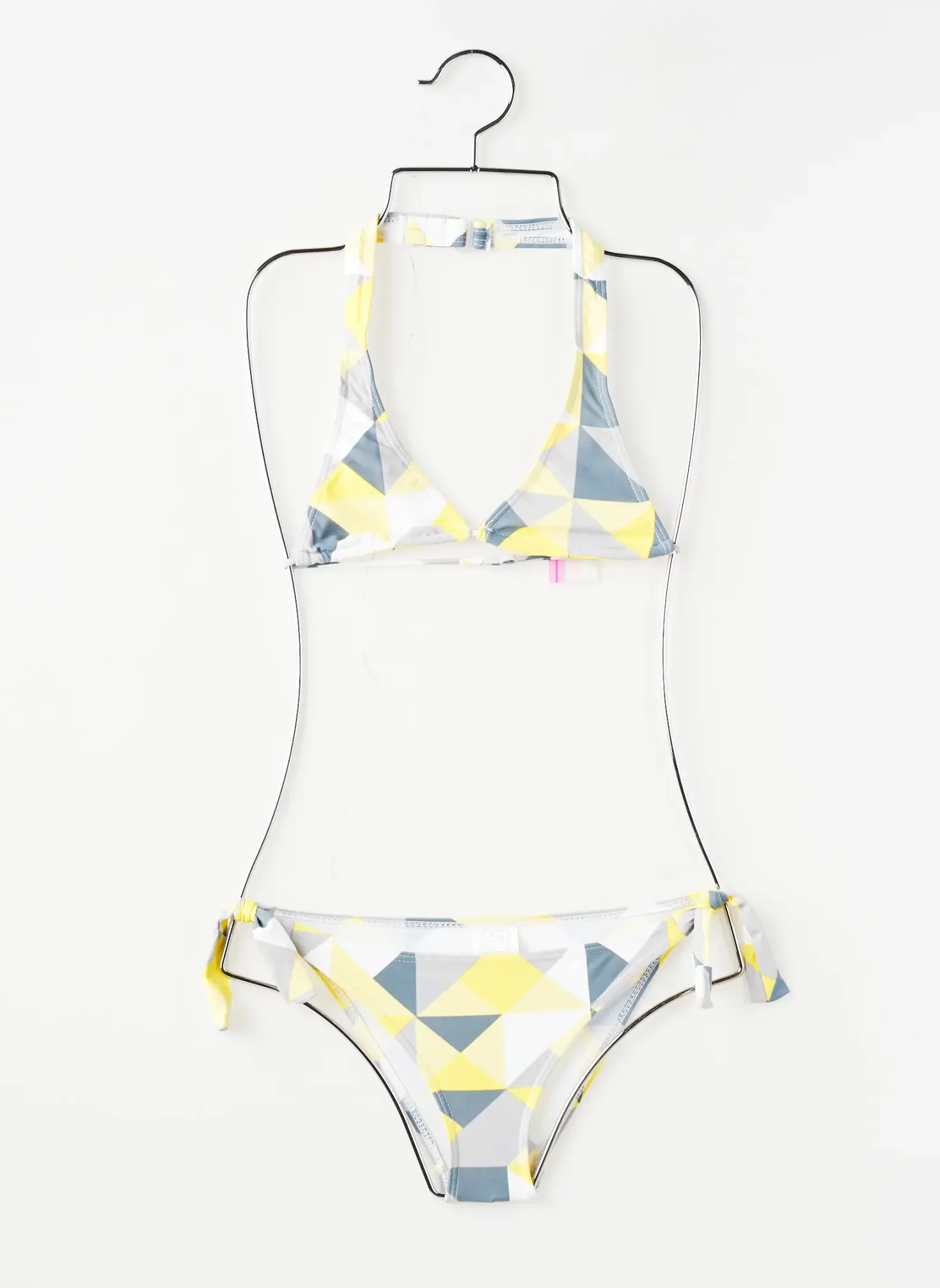 Maillot De Bain 2 Pièces Beachwear Gris