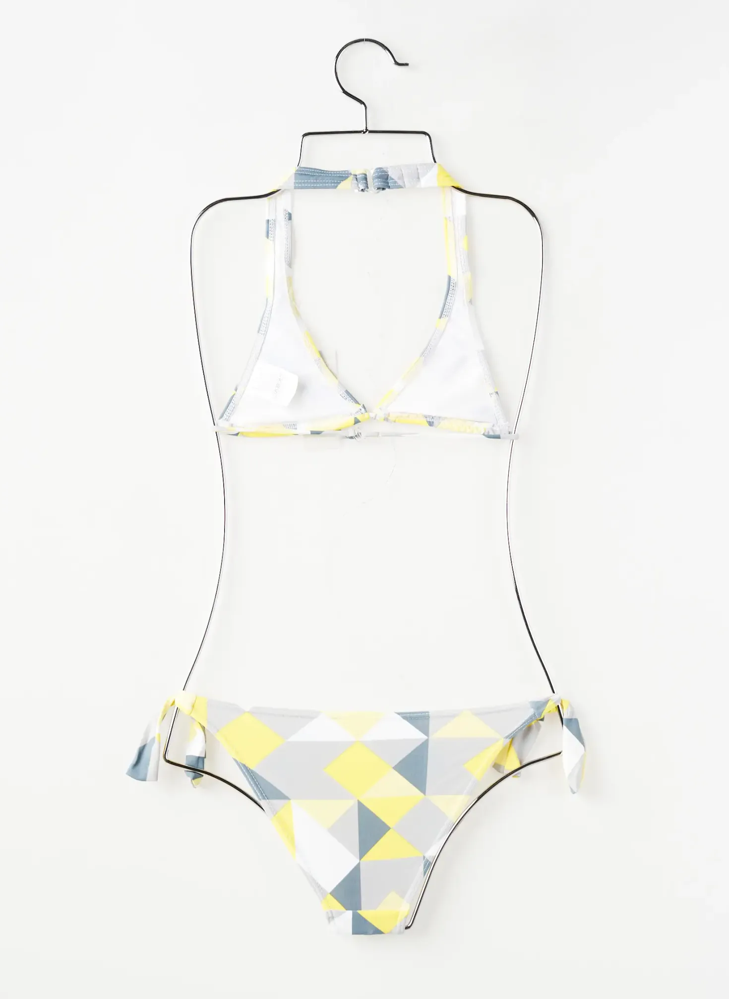 Maillot De Bain 2 Pièces Beachwear Gris