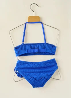 Maillot De Bain 2 Pièces Dag Adom Bleu