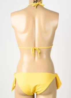 Maillot De Bain 2 Pièces Genius Jaune Haut Triangles