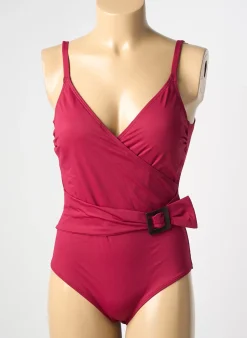 Maillot De Bain 1 Pièce Simone Perele Violet Haut Triangles