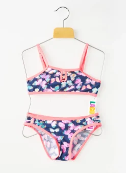 Maillot De Bain 2 Pièces Lagon Bleu Bleu