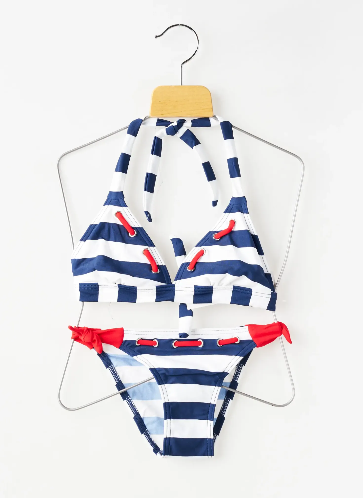 Maillot De Bain 2 Pièces Lagon Bleu Bleu