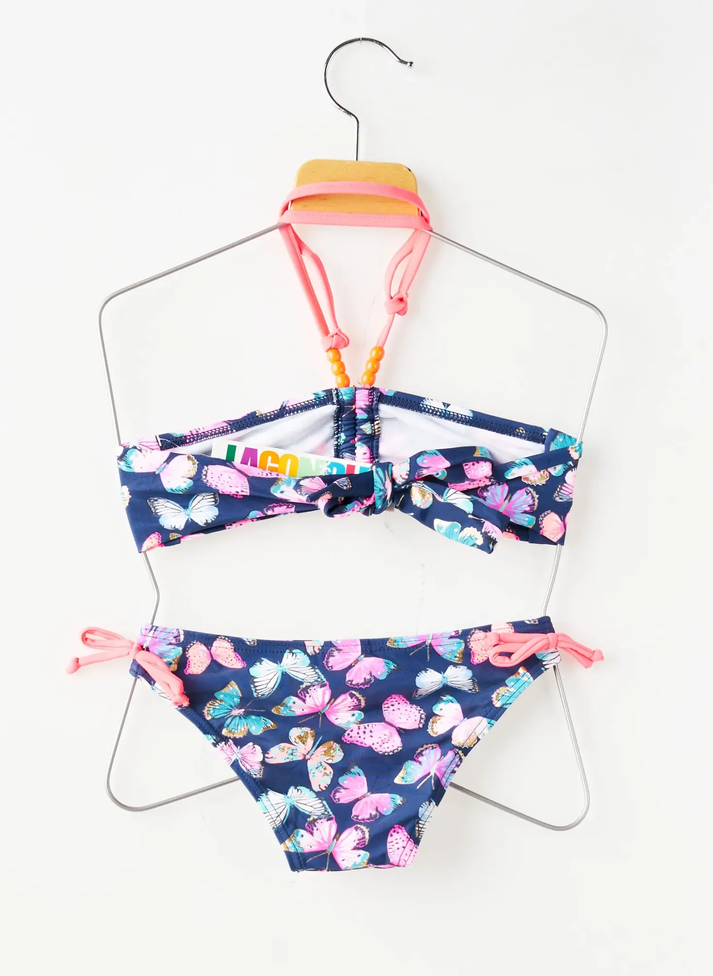 Maillot De Bain 2 Pièces Lagon Bleu Bleu