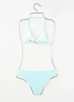 Maillot De Bain 2 Pièces Lagon Bleu Bleu