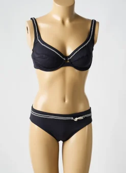 Maillot De Bain 2 Pièces Maryan Mehlhorn Noir Haut Soutien-gorge Balconnet