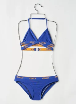 Maillot De Bain 2 Pièces Only Bleu