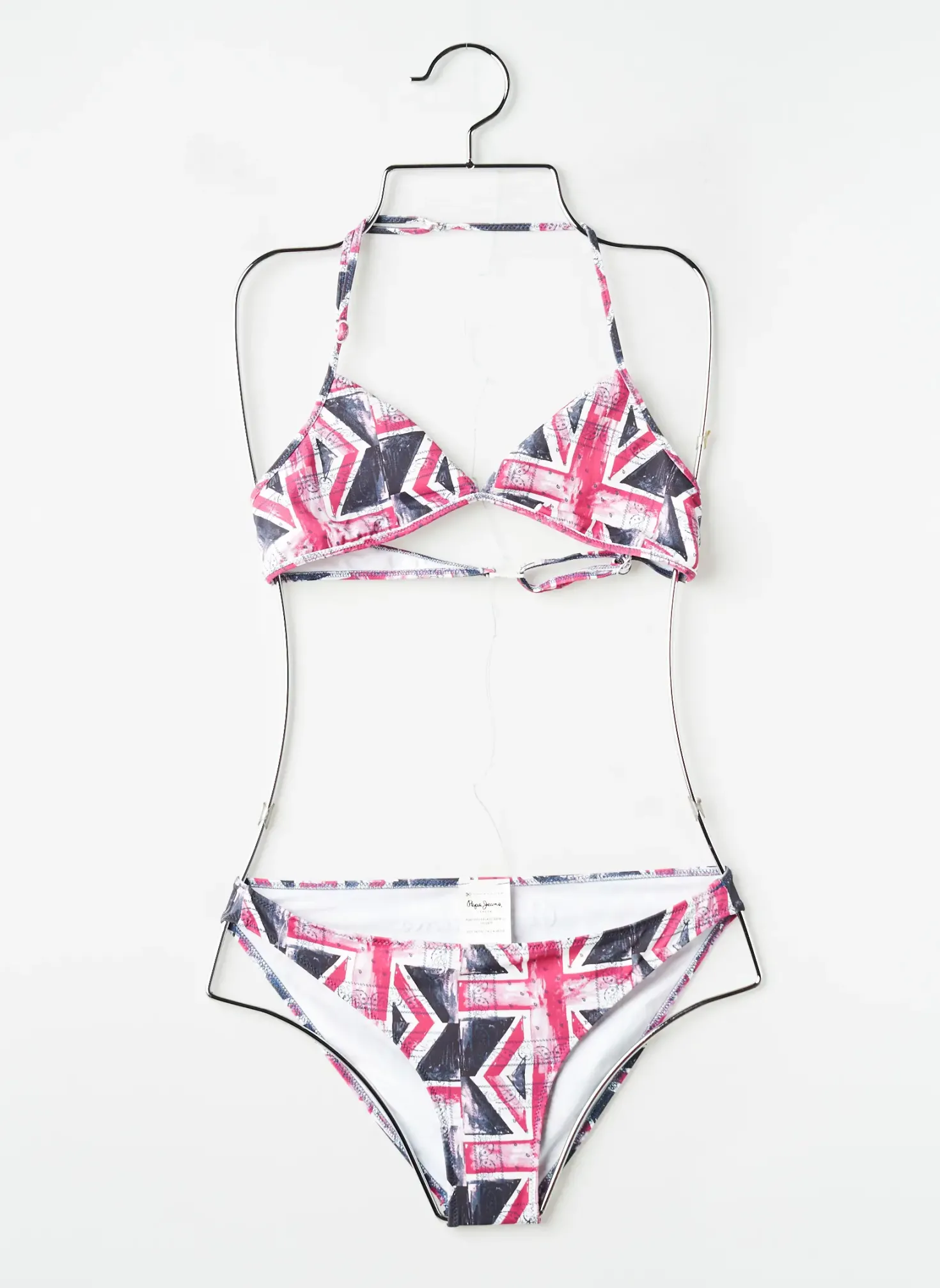 Maillot De Bain 2 Pièces Pepe Jeans Rouge