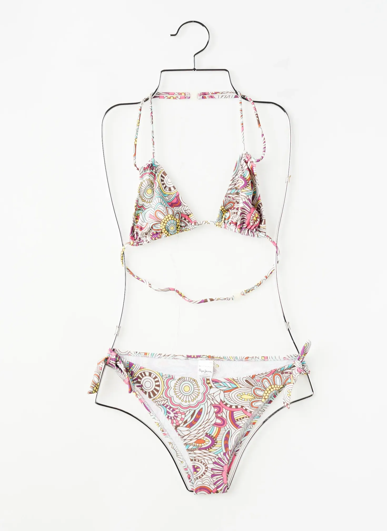Maillot De Bain 2 Pièces Pepe Jeans Rose