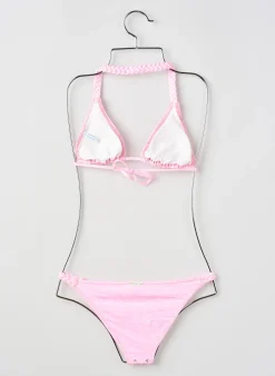 Maillot De Bain 2 Pièces Princesse Ilou Rose