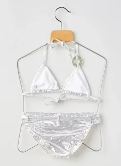 Maillot De Bain 2 Pièces Princesse Ilou Argent