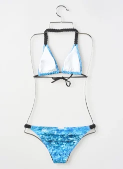 Maillot De Bain 2 Pièces Princesse Ilou Bleu