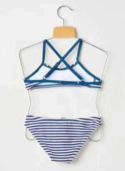 Maillot De Bain 2 Pièces Protest Bleu