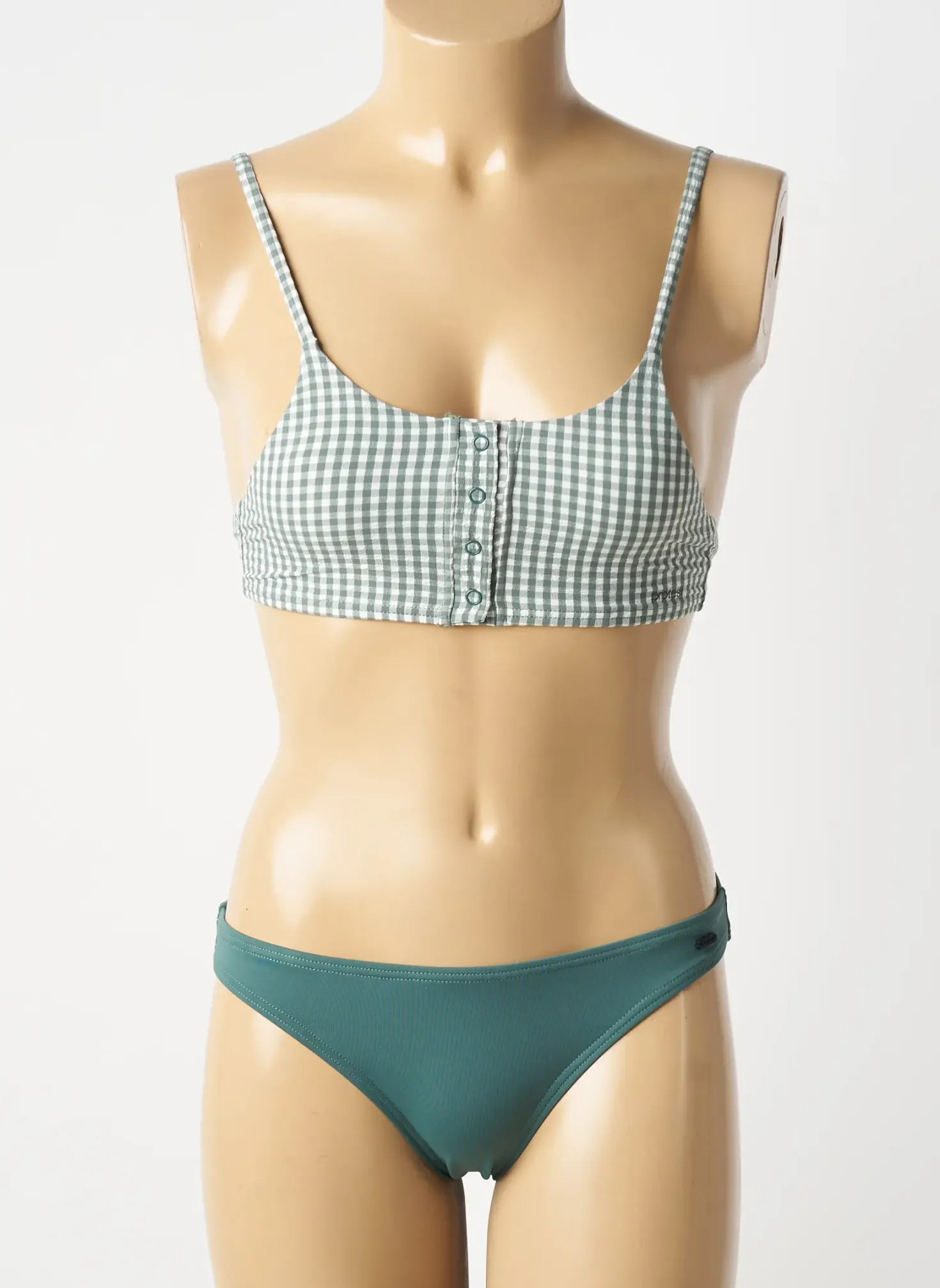 Maillot De Bain 2 Pièces Protest Vert