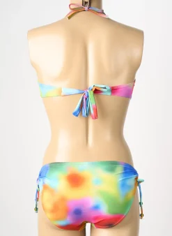 Maillot De Bain 2 Pièces Reglisse Vert Haut Soutien-gorge Moulé