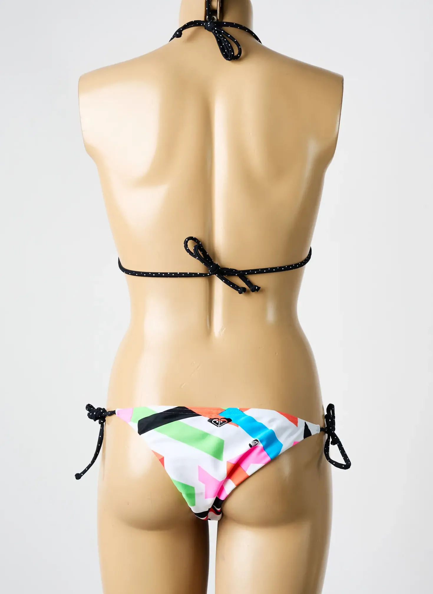 Maillot De Bain 2 Pièces Roxy Blanc Haut Triangles