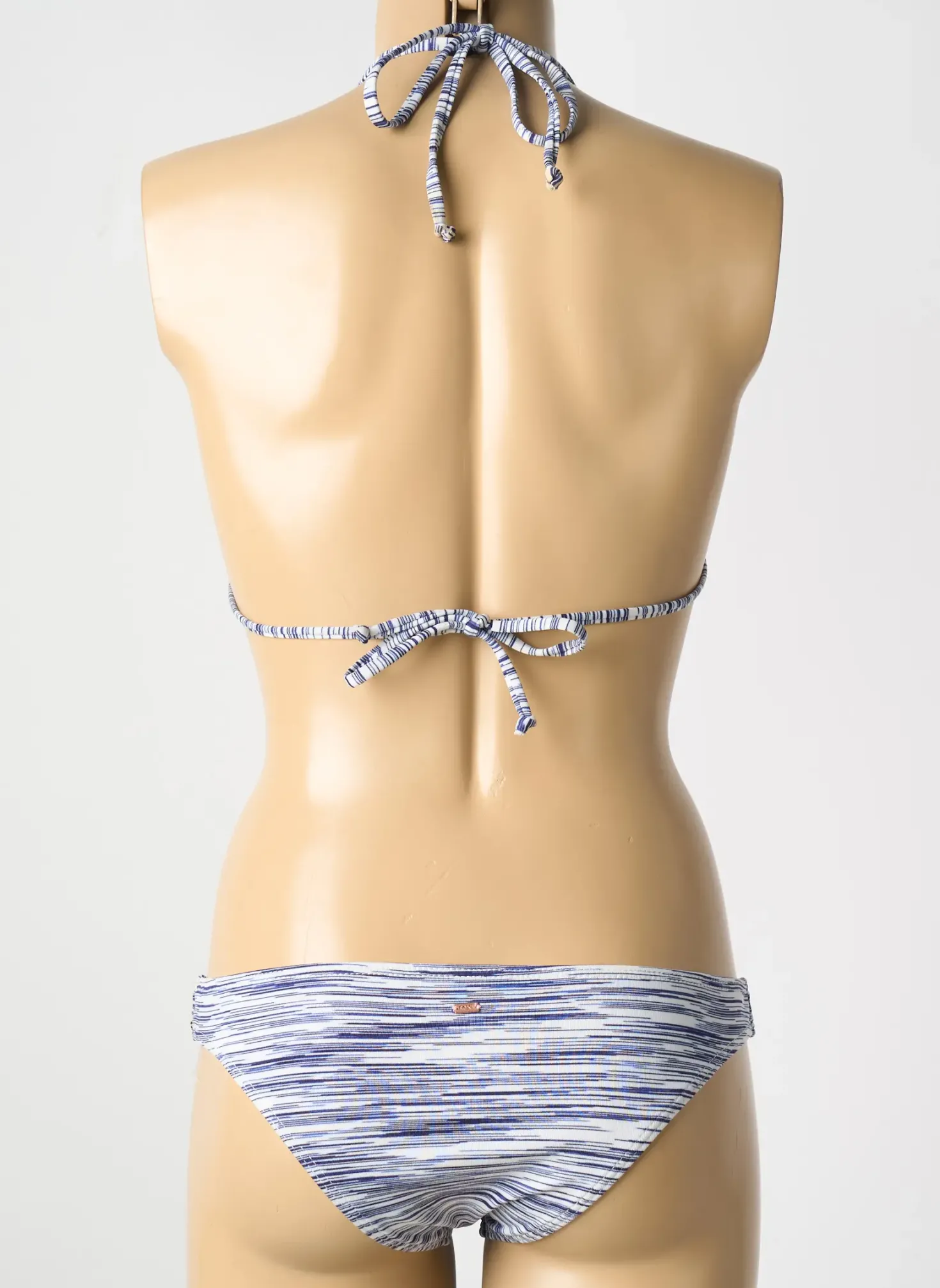 Maillot De Bain 2 Pièces Roxy Bleu Haut Triangles