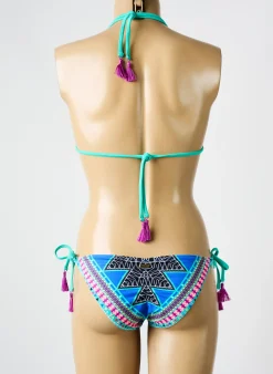 Maillot De Bain 2 Pièces Roxy Bleu Haut Triangles