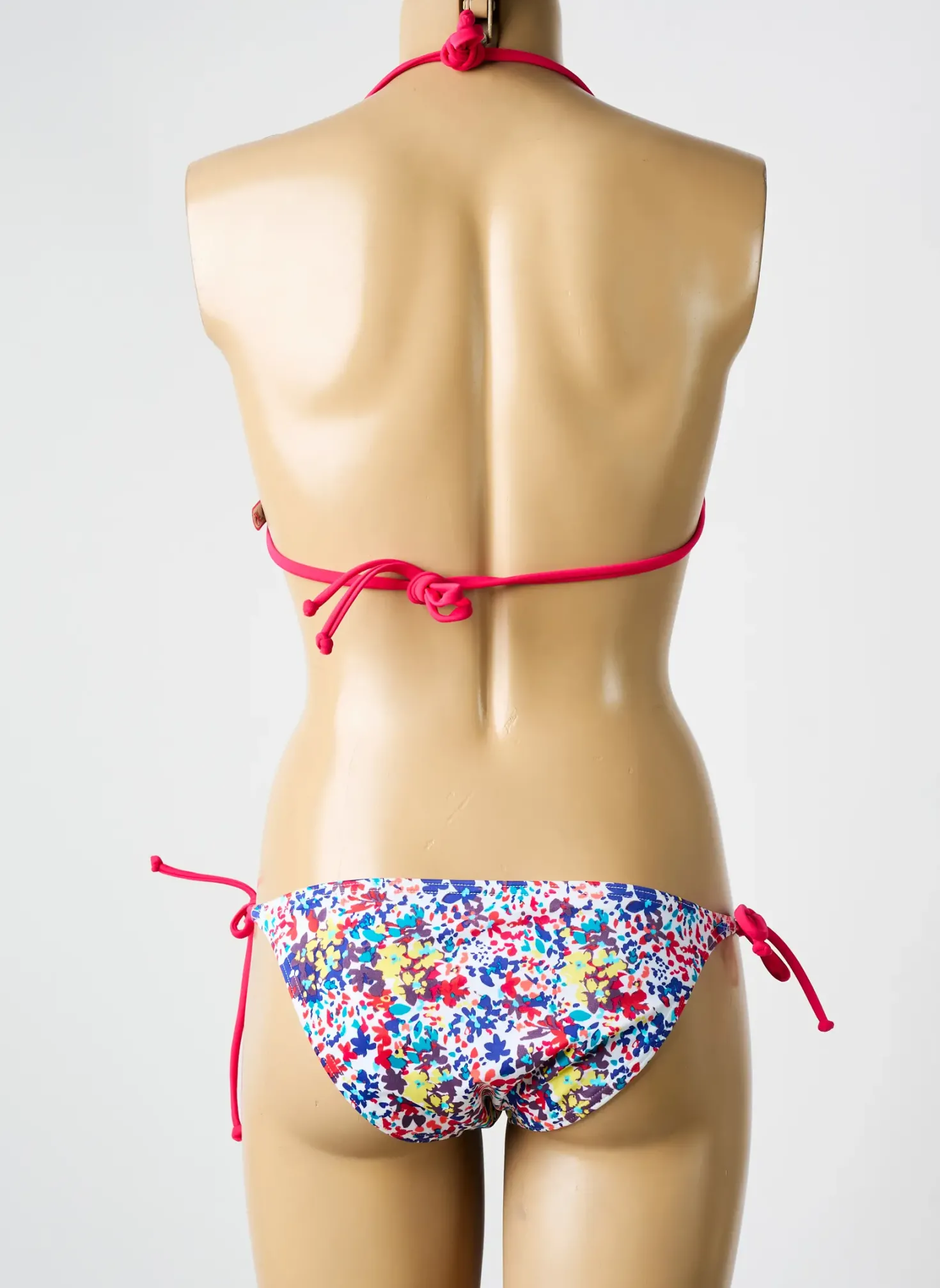 Maillot De Bain 2 Pièces Roxy Bleu Haut Soutien-gorge Balconnet