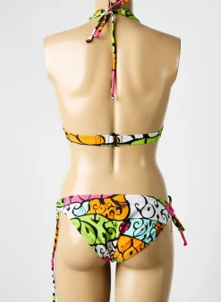 Maillot De Bain 2 Pièces Roxy Jaune Haut Triangles
