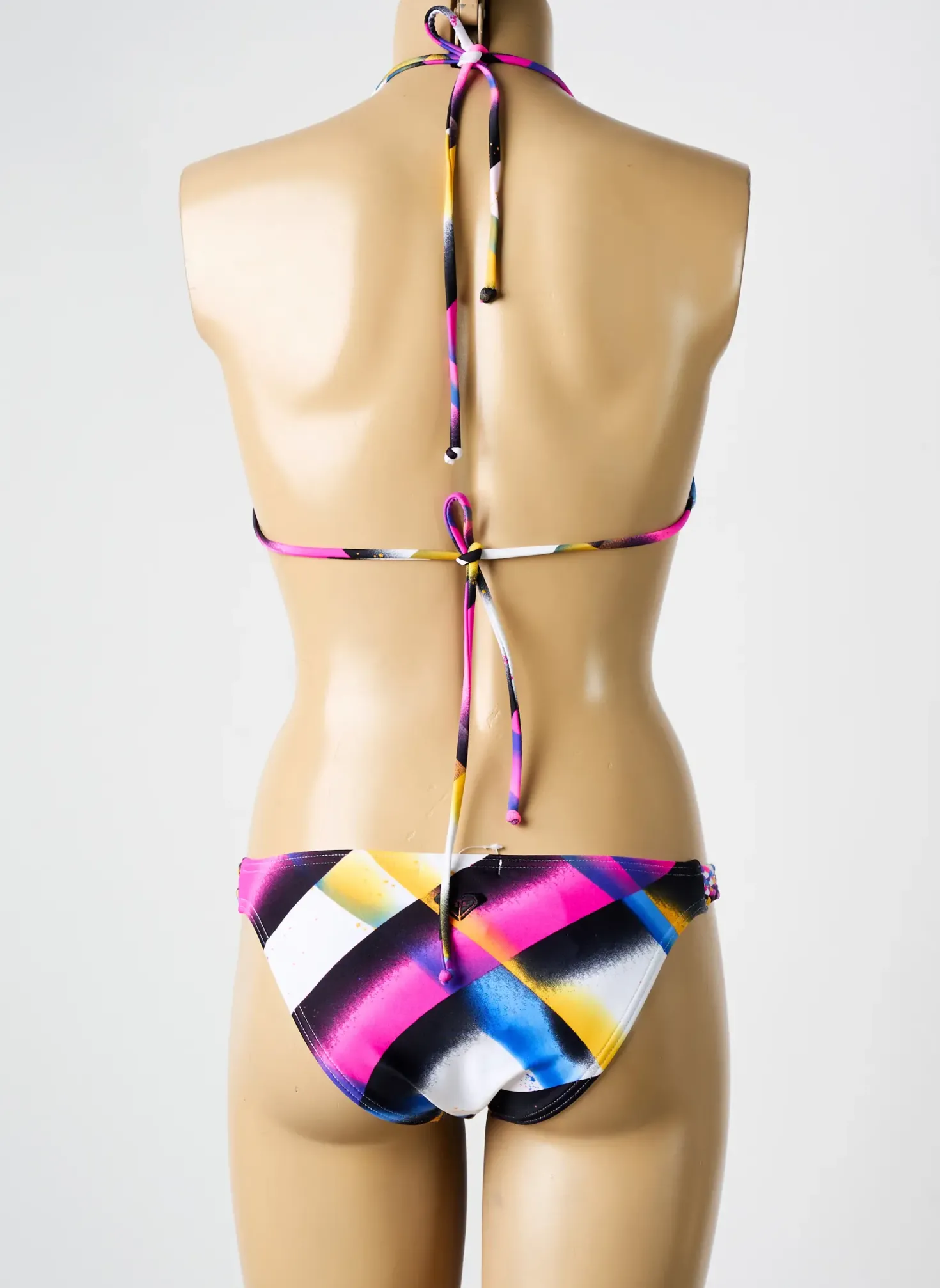 Maillot De Bain 2 Pièces Roxy Noir Haut Triangles