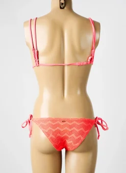 Maillot De Bain 2 Pièces Roxy Orange Haut Triangles