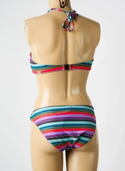 Maillot De Bain 2 Pièces Roxy Violet Haut Bandeau