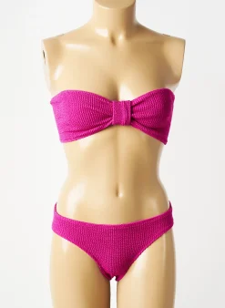 Maillot De Bain 2 Pièces Sorbet Island Violet Haut Bandeau