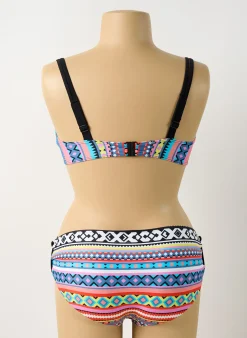 Maillot De Bain 2 Pièces Sunflair Bleu Haut Soutien-gorge Emboitant