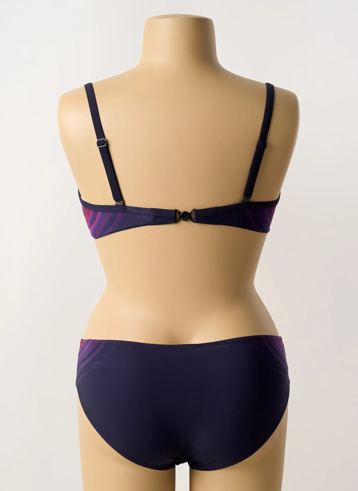 Maillot De Bain 2 Pièces Sunflair Violet Haut Soutien-gorge Emboitant