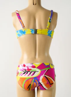 Maillot De Bain 2 Pièces Sunflair Bleu Haut Soutien-gorge Balconnet