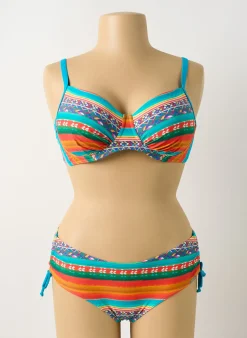 Maillot De Bain 2 Pièces Sunmarin Orange Haut Soutien-gorge Emboitant