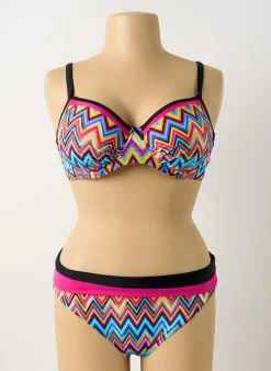 Maillot De Bain 2 Pièces Sunmarin Bleu Haut Soutien-gorge Emboitant