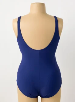 Maillot De Bain 1 Pièce Sunflair Bleu Haut Triangles
