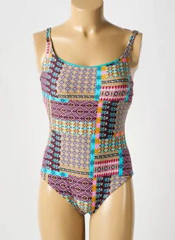 Maillot De Bain 1 Pièce Sunflair Bleu Haut Soutien-gorge Moulé