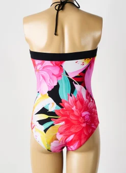 Maillot De Bain 1 Pièce Sunflair Rose Haut Soutien-gorge Moulé