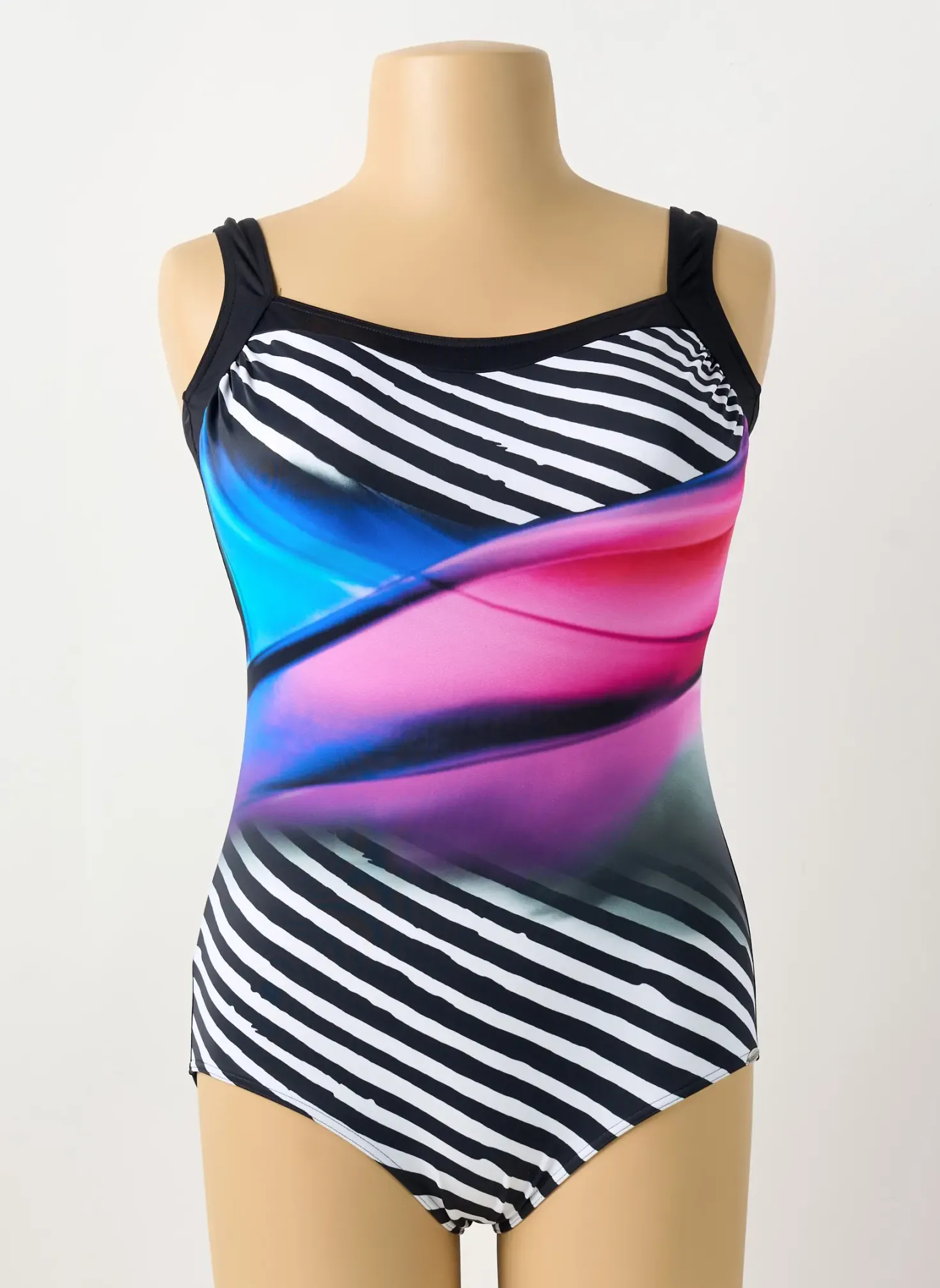 Maillot De Bain 1 Pièce Sunflair Noir Haut Soutien-gorge Moulé