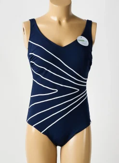 Maillot De Bain 1 Pièce Sunflair Bleu Haut Soutien-gorge Moulé